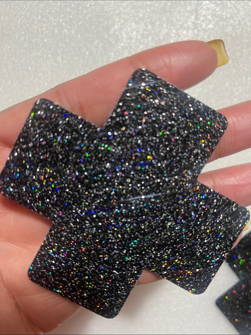 Black Glitter X Pasties - Women - Picture 8 of 8